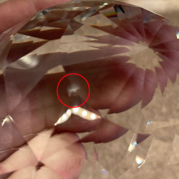 Boule Feng-Shui de Cristal Facetté