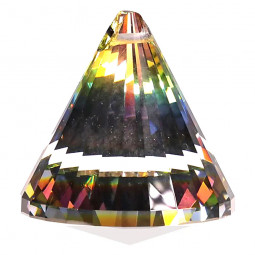 Cône de Cristal Feng-Shui Arc en Ciel
