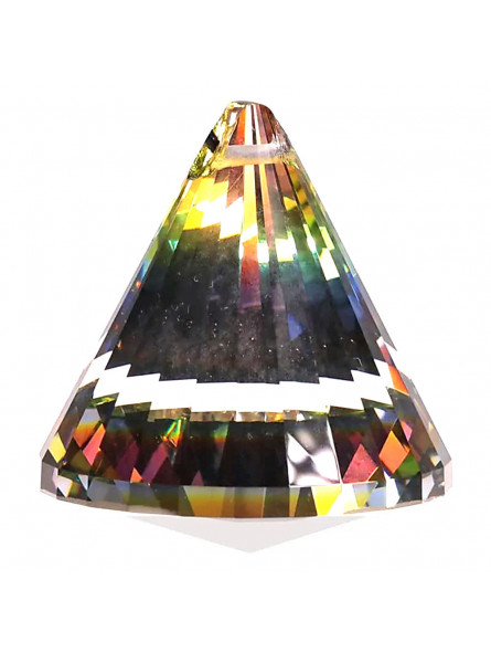 Cône de Cristal Feng-Shui Arc en Ciel