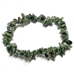 Bracelet en Séraphinite de Style Baroque