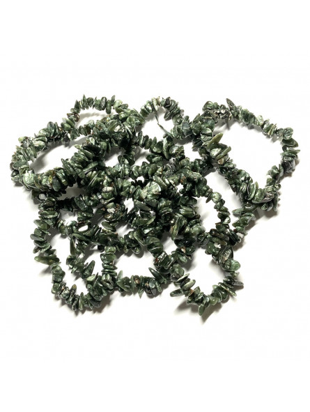 Bracelet en Séraphinite de Style Baroque
