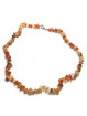 Collier en Cornaline de Style Baroque