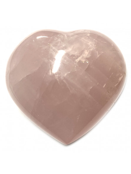Coeur en Quartz Rose - 205 Grammes