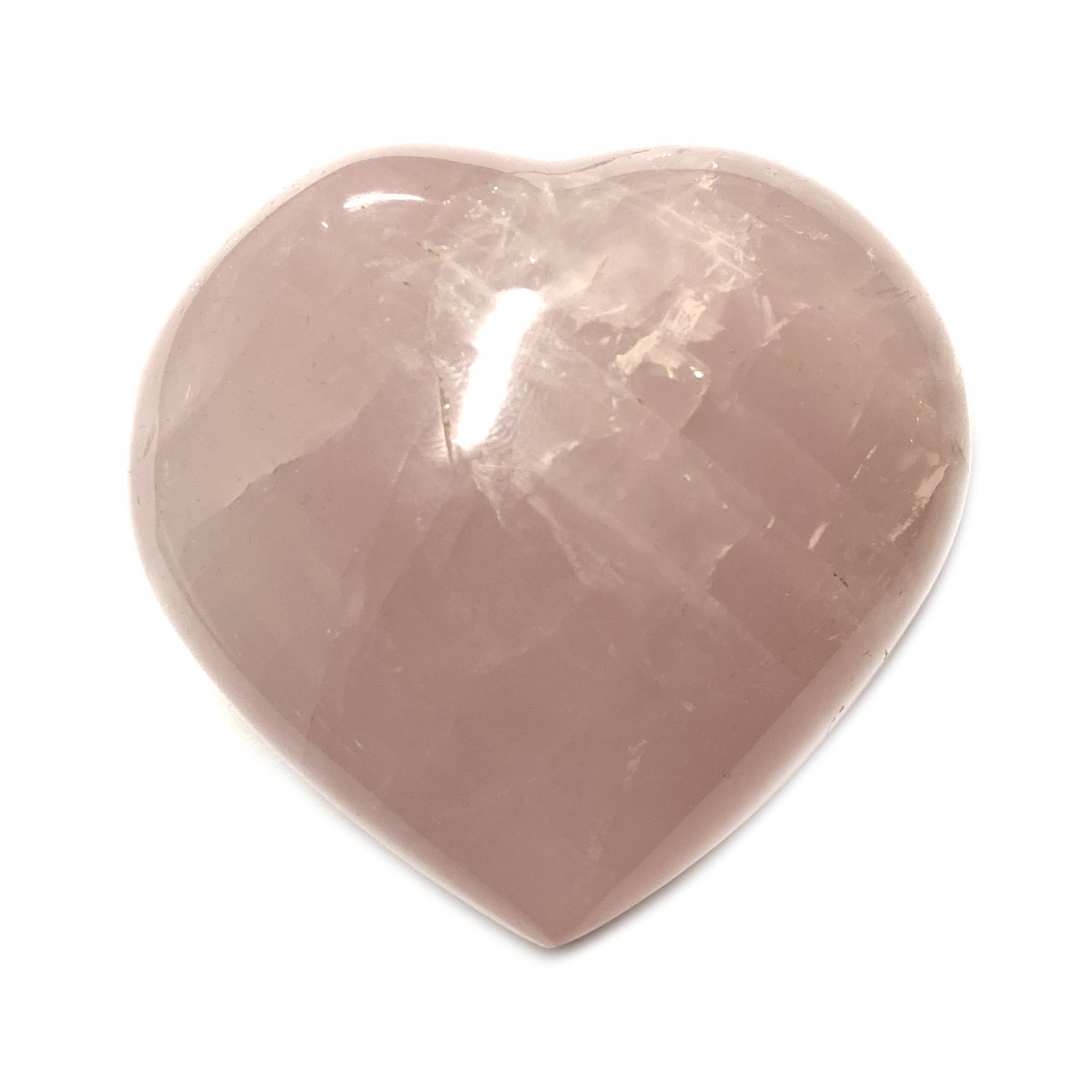 Coeur en Quartz Rose - 205 Grammes
