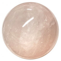 Sphère en Quartz Rose de 11 cm