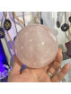Sphère en Quartz Rose de 11 cm
