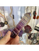 Pointe en Fluorite Multicolore - 90 Grammes