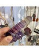 Pointe en Fluorite Multicolore - 90 Grammes