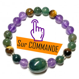 Bracelet Boules en Agate...