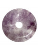 Pendentif en Fluorite Violette - Donut de 3 cm