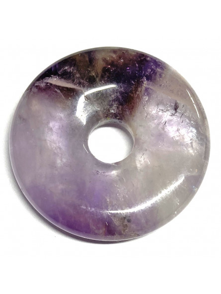 Pendentif en Améthyste - Donut de 30 mm