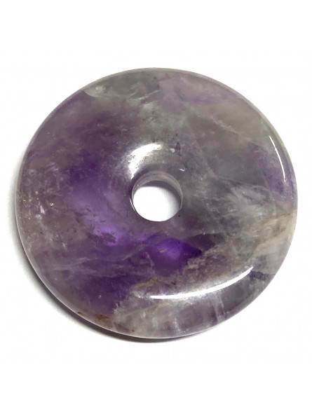 Pendentif en Améthyste - Donut de 30 mm
