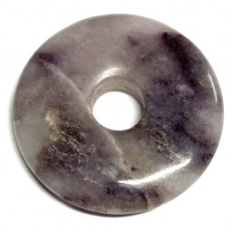 Pendentif en Améthyste - Donut de 30 mm