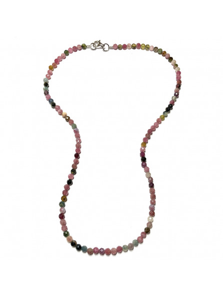 Collier en Tourmaline Multicolore