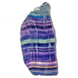 Plaque de Fluorite Multicolore - 114 Grammes