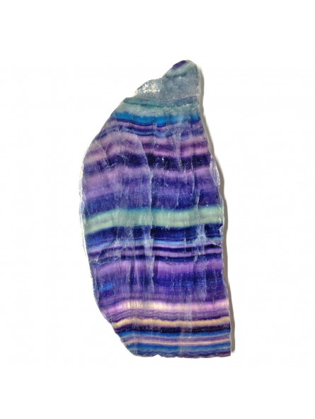 Plaque de Fluorite Multicolore - 114 Grammes