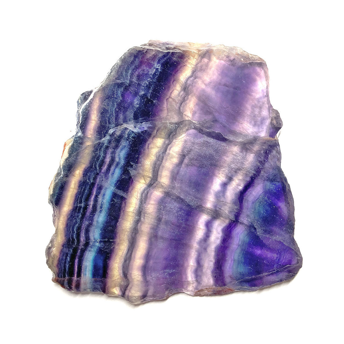 Plaque de Fluorite Multicolore - 90 Grammes