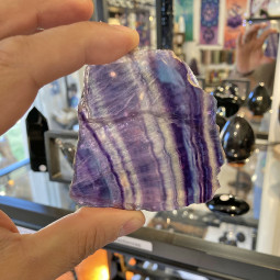 Plaque de Fluorite Multicolore - 90 Grammes