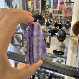 Plaque de Fluorite Multicolore - 90 Grammes