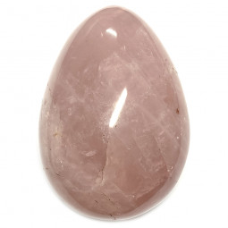 Oeuf en Quartz Rose - 74 mm