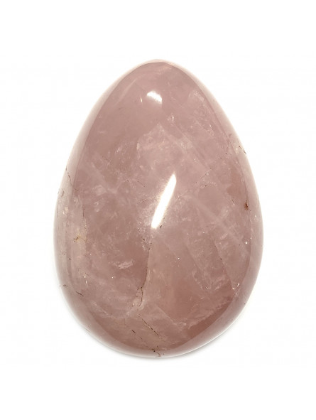 Oeuf en Quartz Rose - 74 mm