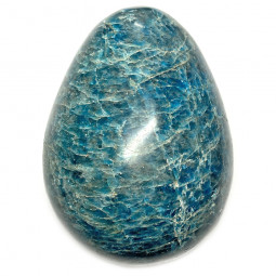Oeuf en Apatite Bleue - 274 Grammes