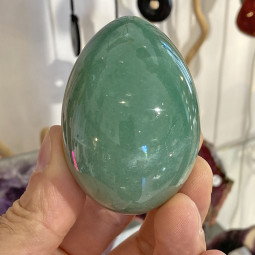 Oeuf en Aventurine Verte