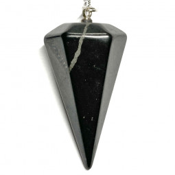 Pendule en Shungite de Forme Conique