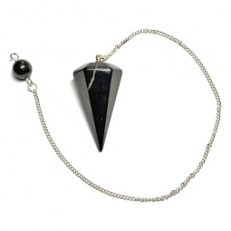 Pendule en Shungite de Forme Conique