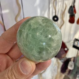Sphère en Fluorite Verte - 54mm