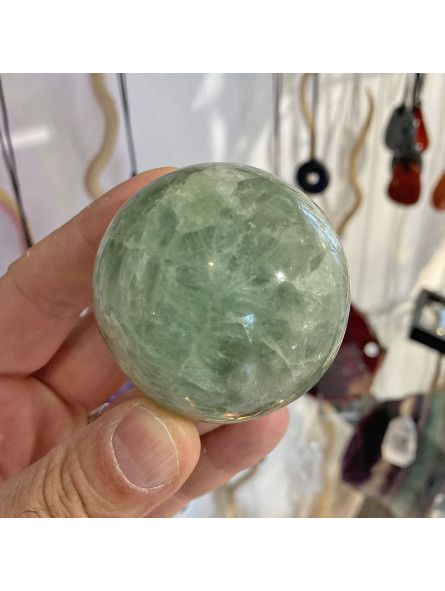 Sphère en Fluorite Verte - 54mm