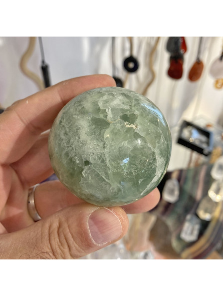 Sphère en Fluorite Verte - 54mm