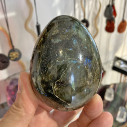Oeuf en Labradorite - 390 Grammes