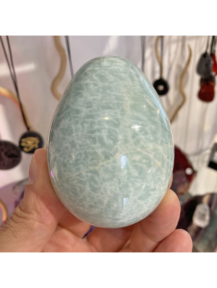 Oeuf en Amazonite - 290 Grammes