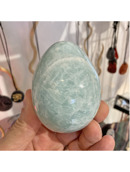 Oeuf en Amazonite - 290 Grammes