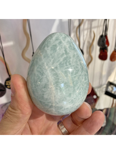 Oeuf en Amazonite - 290 Grammes