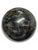 Sphère en Pierre de Lune Noire - 76mm