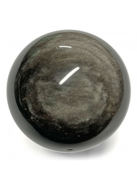 Sphère en Obsidienne Argentée - 5 cm