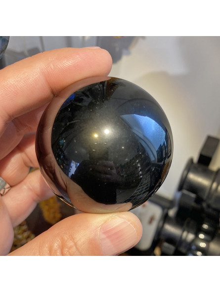 Sphère en Obsidienne Dorée - 50 mm
