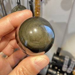 Sphère en Obsidienne Oeil Céleste - 45 mm