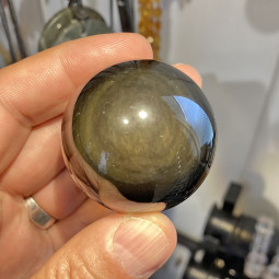 Sphère en Obsidienne Oeil Céleste - 45 mm