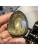 Oeuf en Obsidienne Dorée - 6 cm