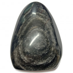 Forme libre en Obsidienne Argentée - 250 Grammes