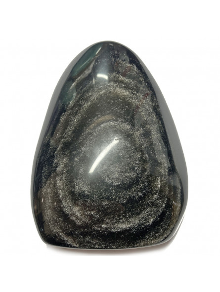 Forme libre en Obsidienne Argentée - 250 Grammes