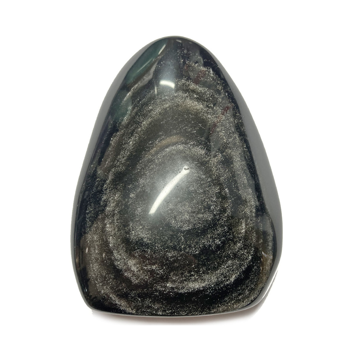 Forme libre en Obsidienne Argentée - 250 Grammes