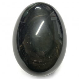 Oeuf en Obsidienne Oeil Céleste - 55 mm