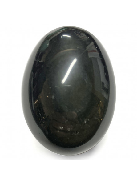 Oeuf en Obsidienne Oeil Céleste - 55 mm