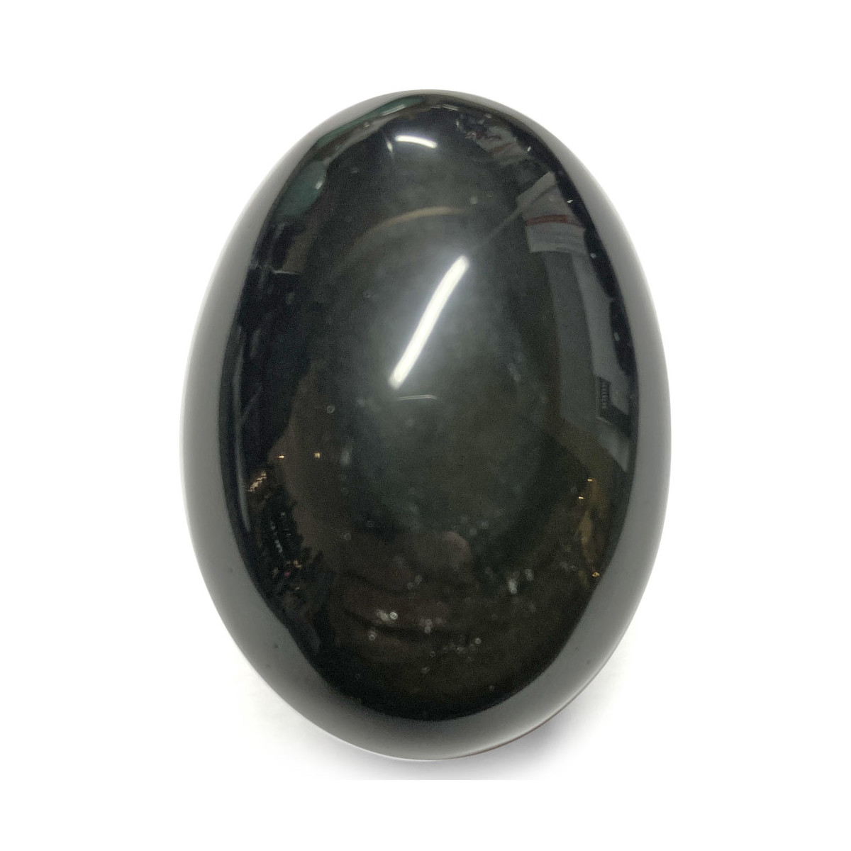 Oeuf en Obsidienne Oeil Céleste - 55 mm