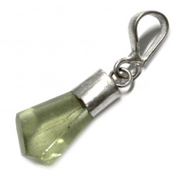 Pendentif en Péridot & Argent - 17 mm