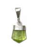 Pendentif en Péridot & Argent - 13 mm